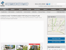 Tablet Screenshot of coquitlamcondos.com